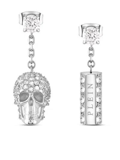Philipp Plein Stainless-steel Earrings In Multi