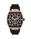 Philipp Plein Stainless Steel Watches The Hexagon Phantom In Multi