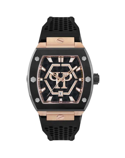 Philipp Plein Stainless Steel Watches The Hexagon Phantom In Multi
