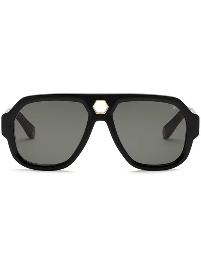 Philipp Plein Starlight Sunglasses In Black