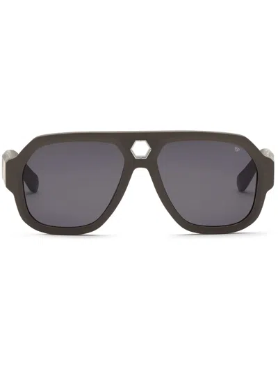 Philipp Plein Starlight Sunglasses In Grey