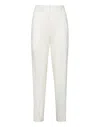 Philipp Plein Stretch-wool Straight-trousers In White
