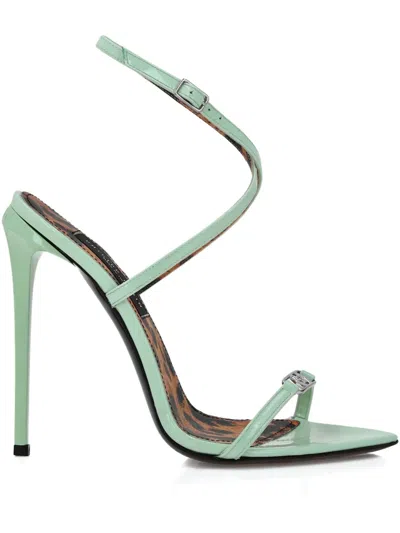 Philipp Plein Strappy High-heel Sandals In Grün