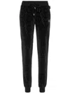 PHILIPP PLEIN STRASS-MONOGRAM TRACK PANTS