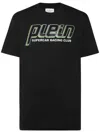 Philipp Plein Strass Racing Club T-shirt In Black