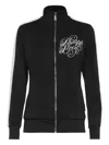 Philipp Plein Stripe-detail Tracksuit Jacket In Black
