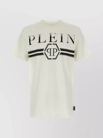 PHILIPP PLEIN 'STRIPES' CREW NECK T-SHIRT