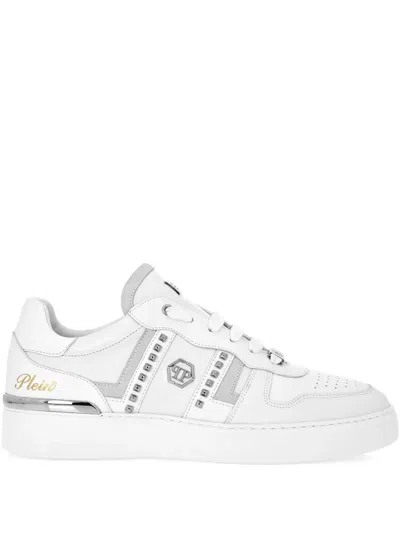 Philipp Plein Stud-embellished Low-top Sneakers