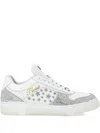 Philipp Plein Stud-embellished Sneakers In White