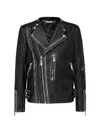 Philipp Plein Stud-embellished Biker Jacket In Black