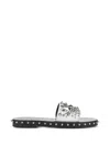 Philipp Plein 스터드 장식 샌들 In Blue