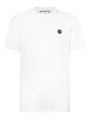Philipp Plein Lightweight Short Sleeve Crew Neck T-shirt In White