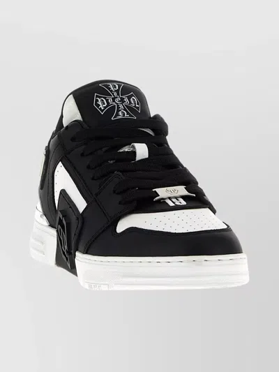 PHILIPP PLEIN STYLISH PHANTOM SNEAKERS CONTRAST PANELS