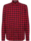 Philipp Plein Shirt Sugar Daddy Cut Ls Flame In 红色
