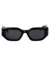 Philipp Plein Sunglasses In 0700 Black