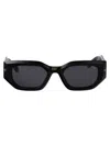 Philipp Plein Sunglasses In 0700 Black