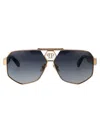 Philipp Plein Plein Badge Sunglasses