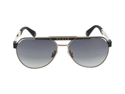 Philipp Plein Sunglasses In Gray