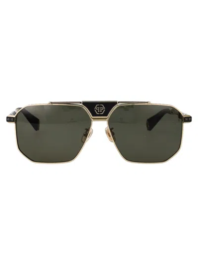 Philipp Plein Sunglasses In Green