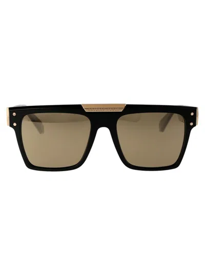 Philipp Plein Sunglasses In 700g Black