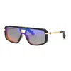 Philipp Plein Rectangular Sunglasses In Multi