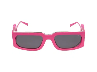 Philipp Plein Sunglasses In Fuxia Full Glossy