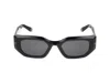 Philipp Plein Sunglasses In Glossy Black