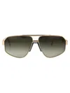 Philipp Plein Aviator-frame Titanium Sunglasses In Gold