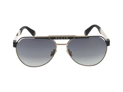 Philipp Plein Sunglasses In Gold