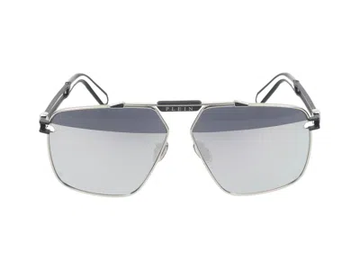Philipp Plein Sunglasses In Gray