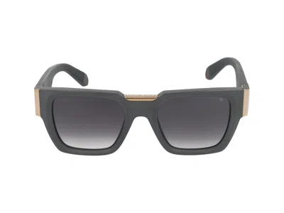 Philipp Plein Sunglasses In Matt Gray