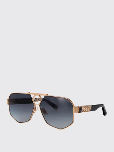 Philipp Plein Sunglasses Men  In Gold