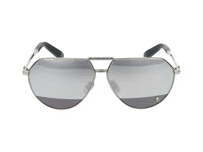 Philipp Plein Sunglasses In Silver