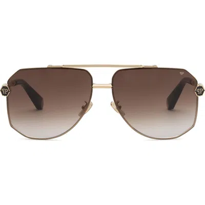 Philipp Plein Sunglasses Plein Royal Men In Rose Gold