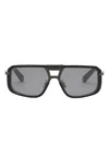Philipp Plein "sunglasses Rectangular Plein Legacy" In Black