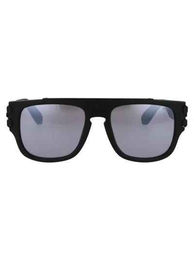 Philipp Plein Sunglasses Spp011 W 703 M In 703m Matte Black