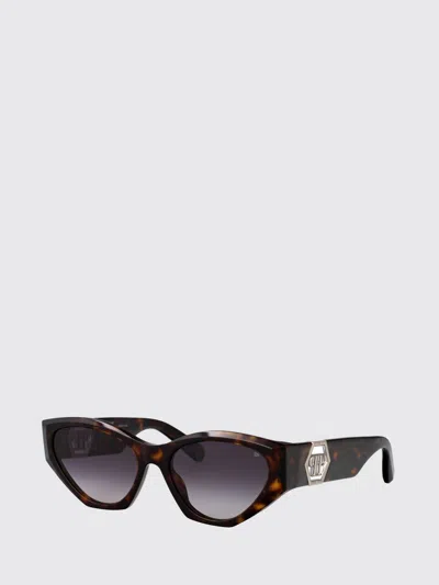 Philipp Plein Avana Scura Lucida Acetate Sunglasses In Purple