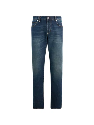 Philipp Plein Super Straight Jeans By In Blue