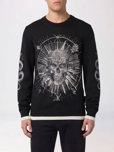 Philipp Plein Sweater Men In Black