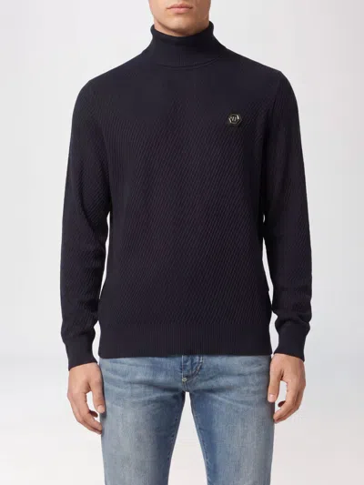 Philipp Plein Sweater Men In Blue