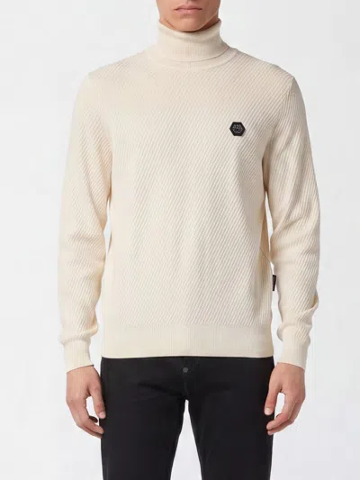 Philipp Plein Sweater Men In White
