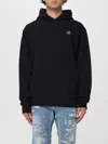 Philipp Plein Graphic Print Hooded Oversize Sweater In Black
