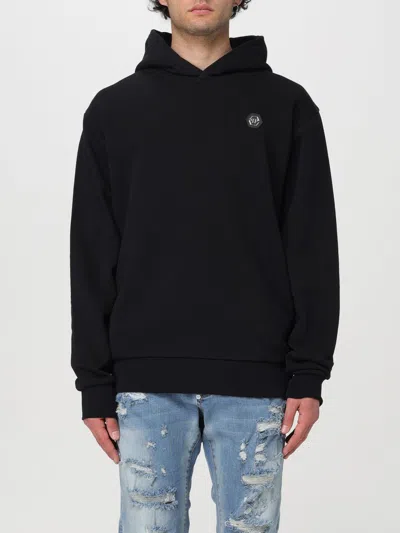 PHILIPP PLEIN SWEATSHIRT PHILIPP PLEIN MEN COLOR BLACK,F50070002