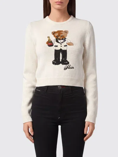 Philipp Plein Sweater Woman In White
