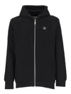 Philipp Plein Hoodie Sweatjacket Ls Strass Skull