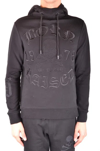 Philipp Plein Sweatshirt Black In Gray