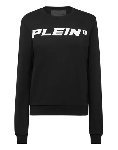 Philipp Plein Sweatshirt Ls In Black