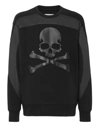 Philipp Plein Sweatshirt Ls In Black