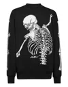 Philipp Plein Skeleton Print Sweatshirt In Multi