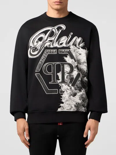 Philipp Plein Sweatshirt Men In Black